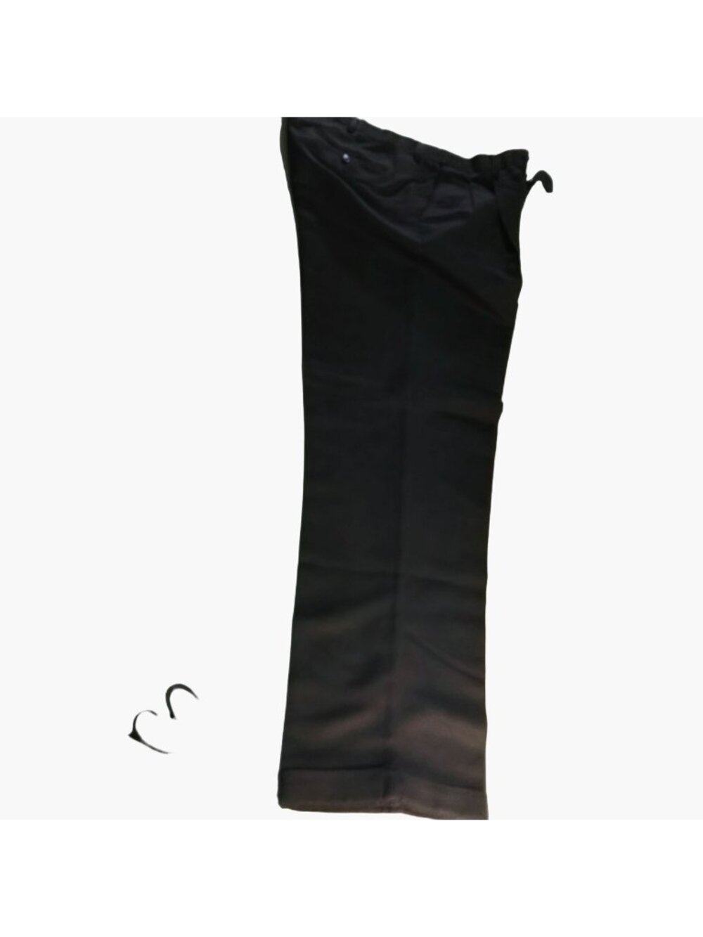 Perry Ellis Portfolio Black Pants Mens Slacks 36 x 34 Pleated Front